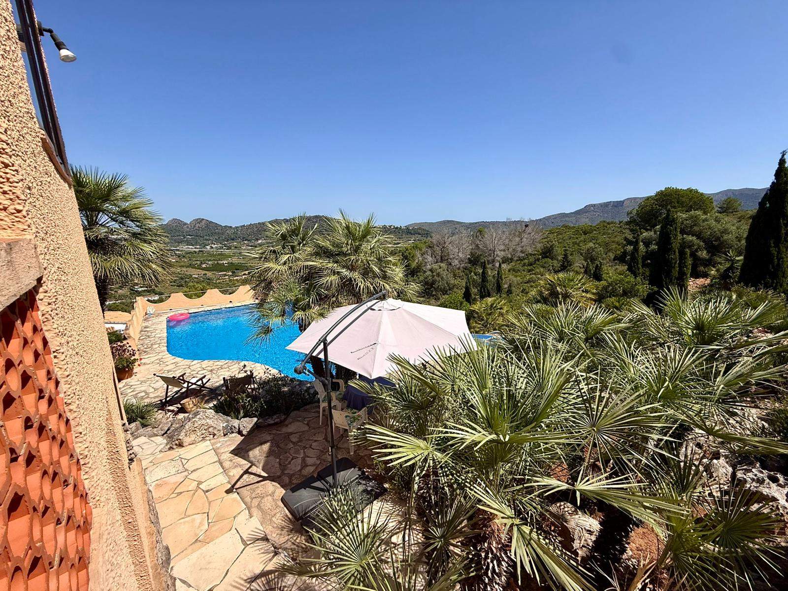 chafenla - Chalet en Monte Pedreguer de dos dormitorios con apartamento independiente