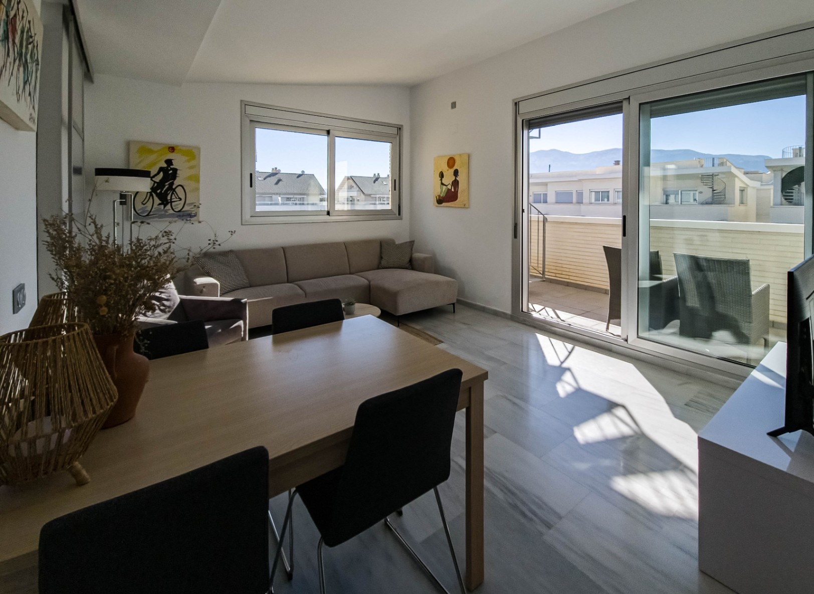Three-bedroom penthouse in Denia for sale