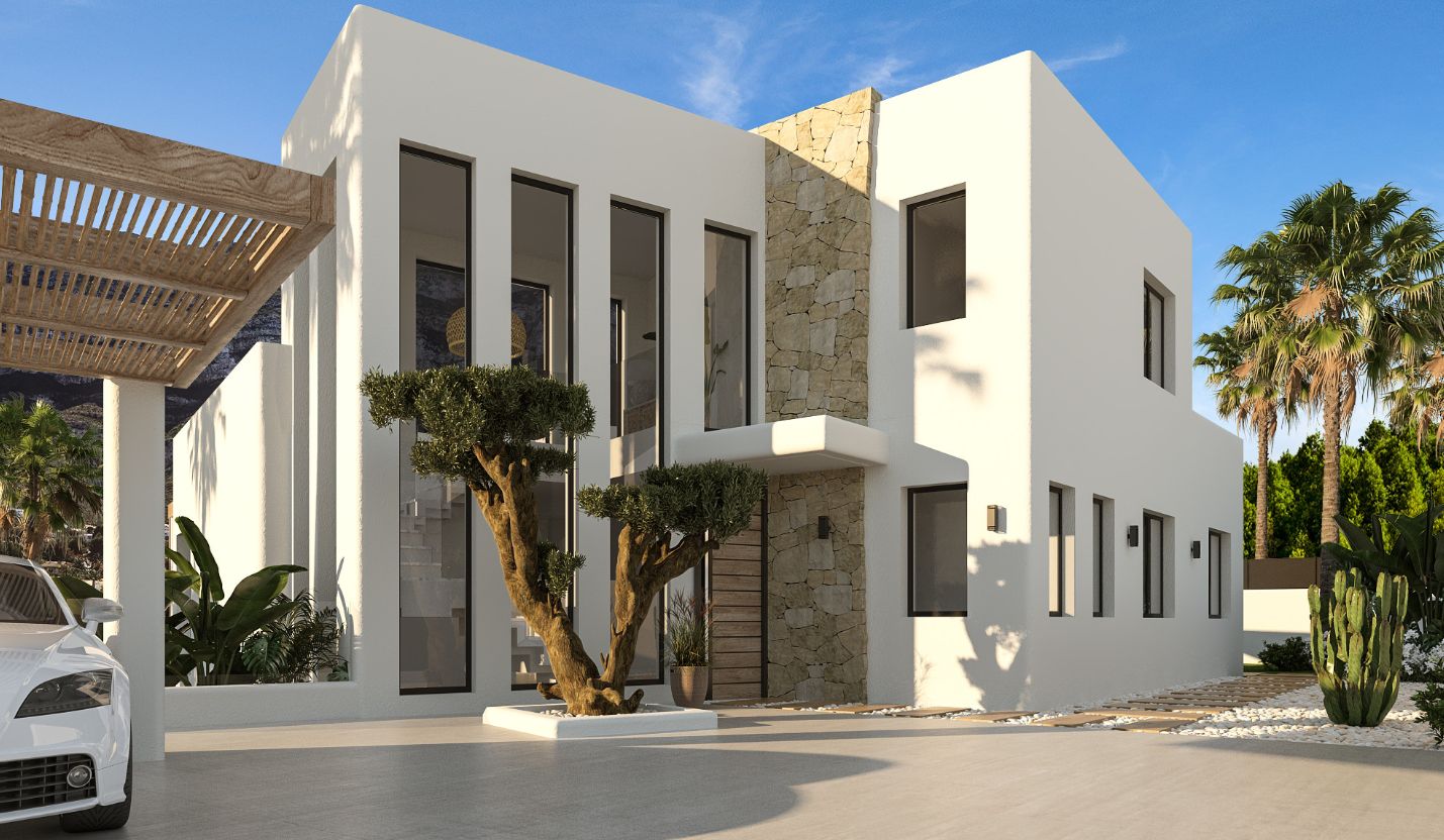 Nieuwe villa in Denia