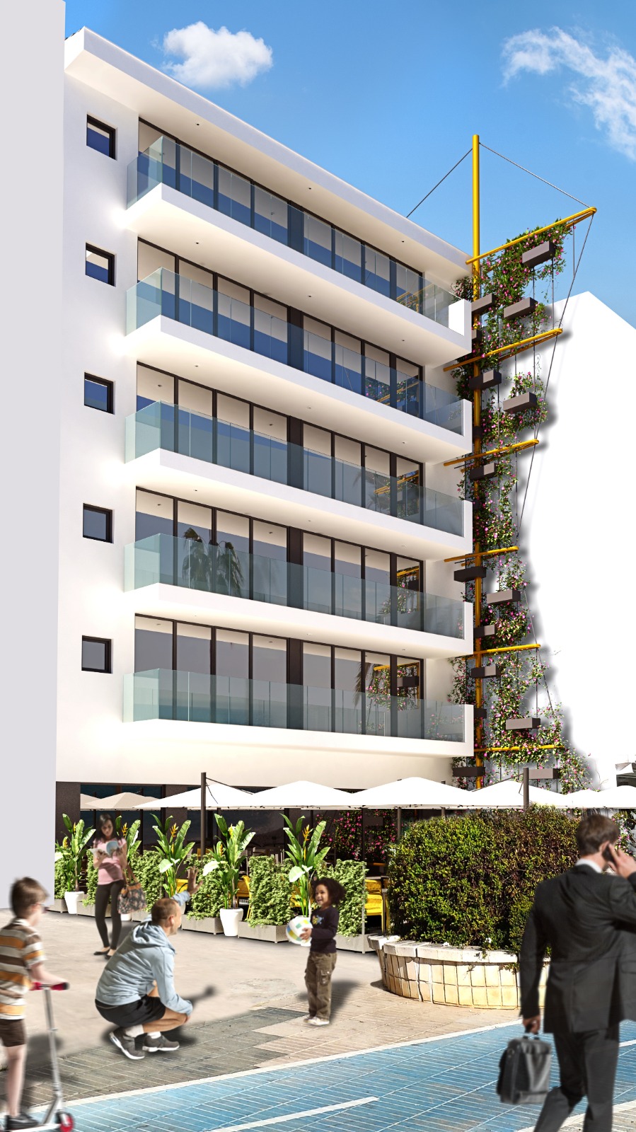 New seafront homes in Altea center