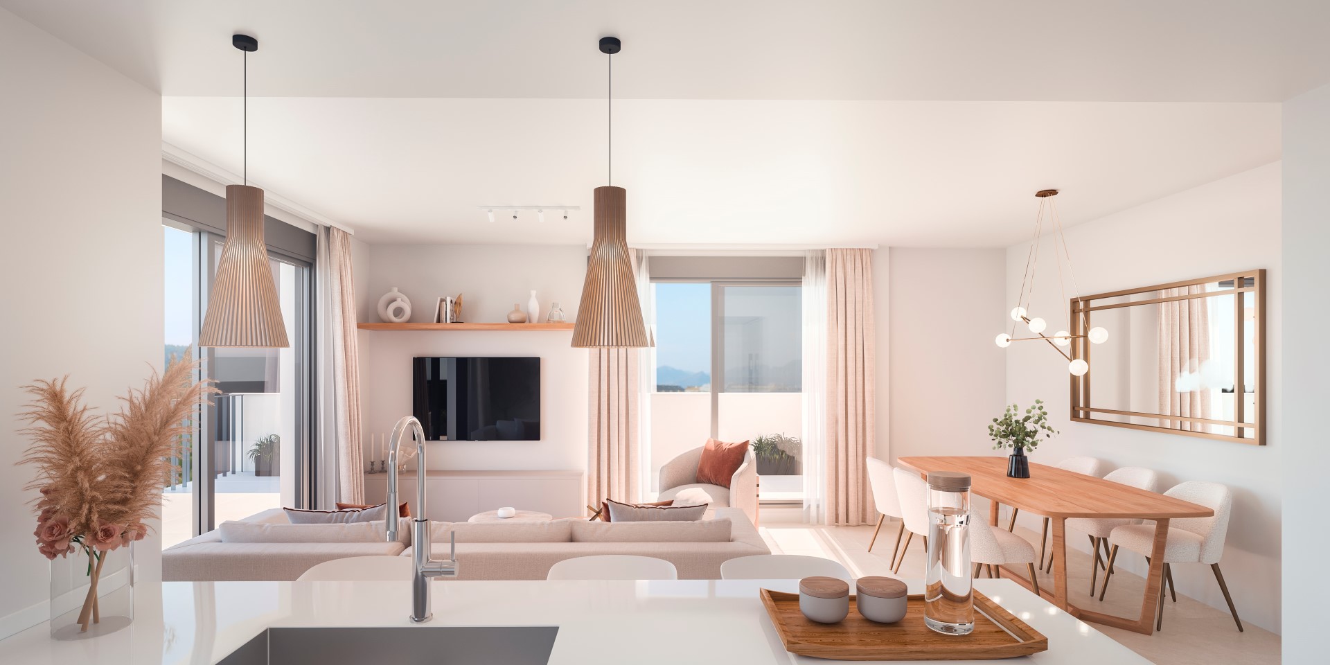 Nieuw modern appartement in Denia
